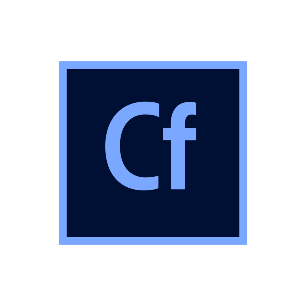 Adobe Coldfusion Builder Icon, App Logo Editable , Transparent Background, Premium Social Media Design for Digital Download png
