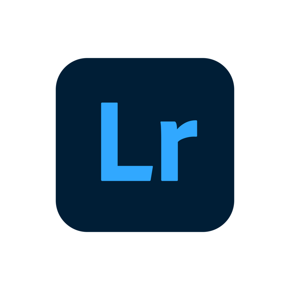 Adobe Lightroom CC Icon, App Logo Editable Transparent Background, Premium Social Media Design for Digital Download png