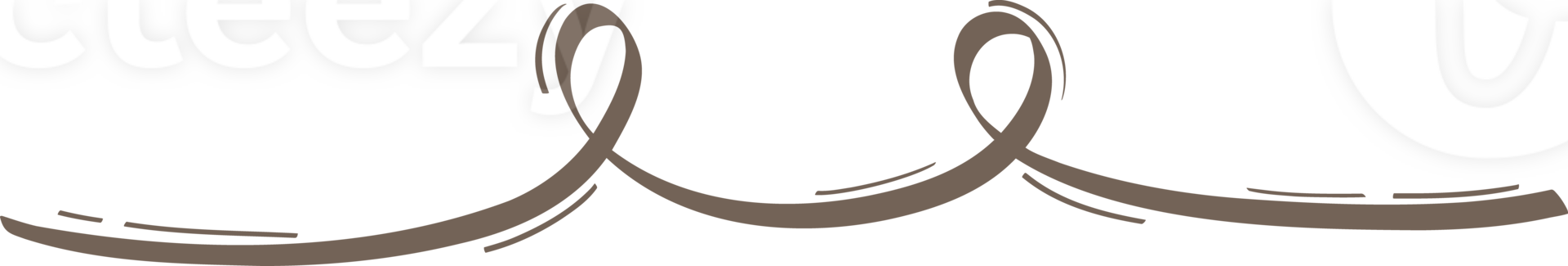 Line hand drawn of curly swishes, swashes, swoopes. Calligraphy swirl. png