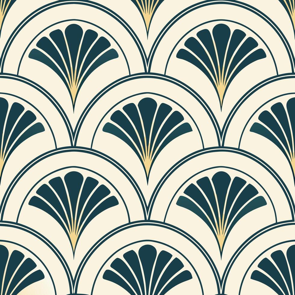 develop a seamless pattern featuring tropical floral symmetry vector