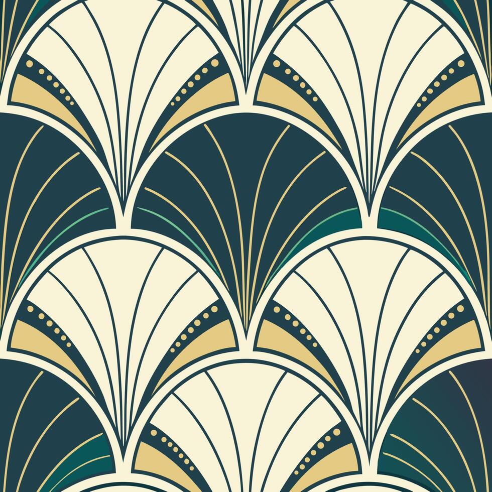 design a seamless pattern inspired by 1980s vintage blooms vector