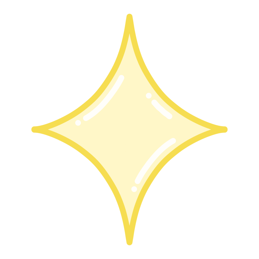 Yellow Shine Icon png