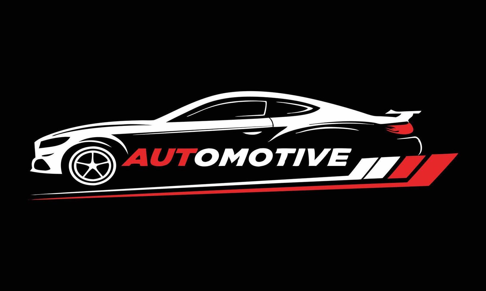 Modern Automotive Logo Design real vector