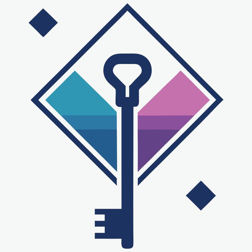 Key Logo Creative Concept vector