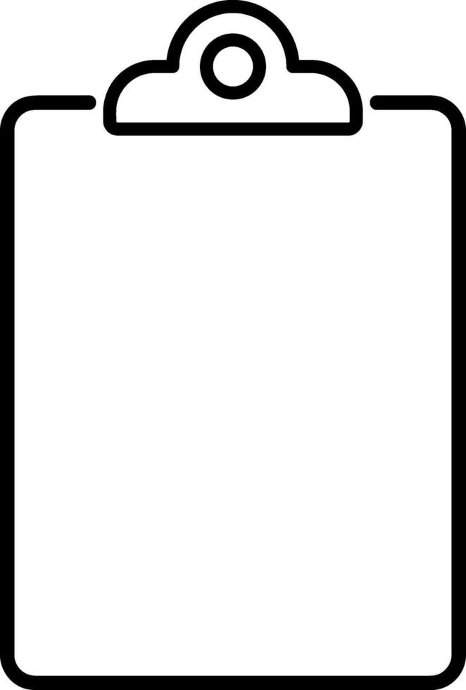 Clip board icon isolated. Check form sheet sign. Clipboard checklist vector