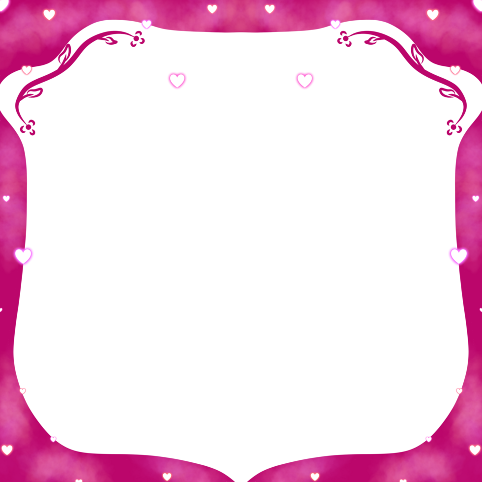 pink background with frame png