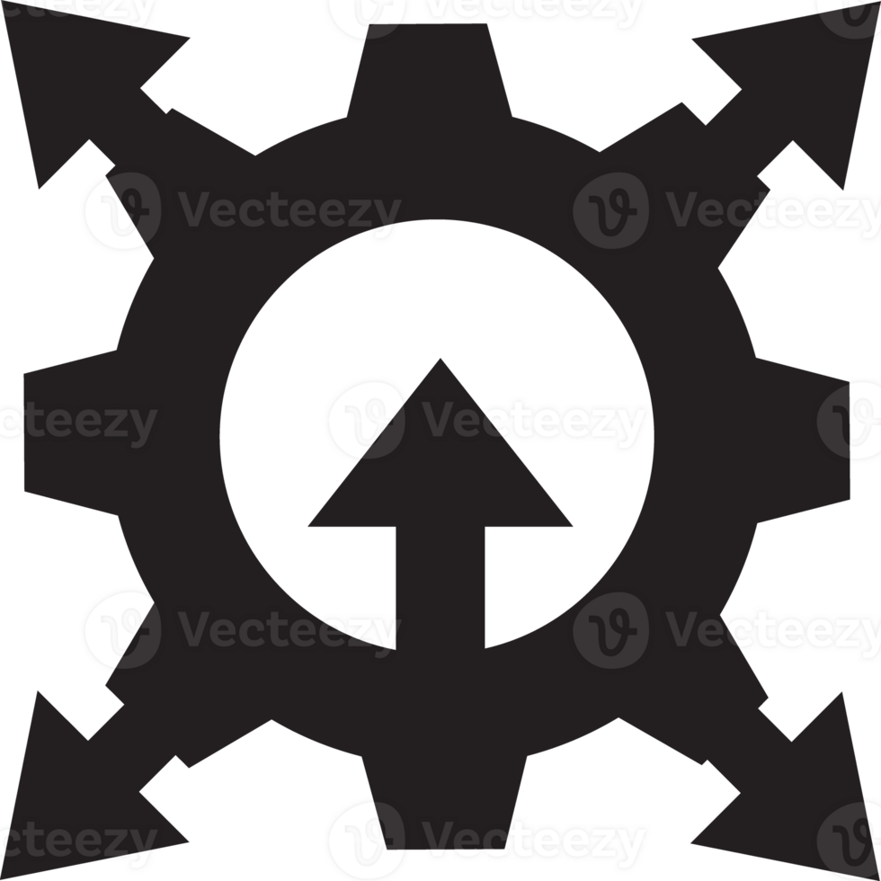 gear arrow icon png