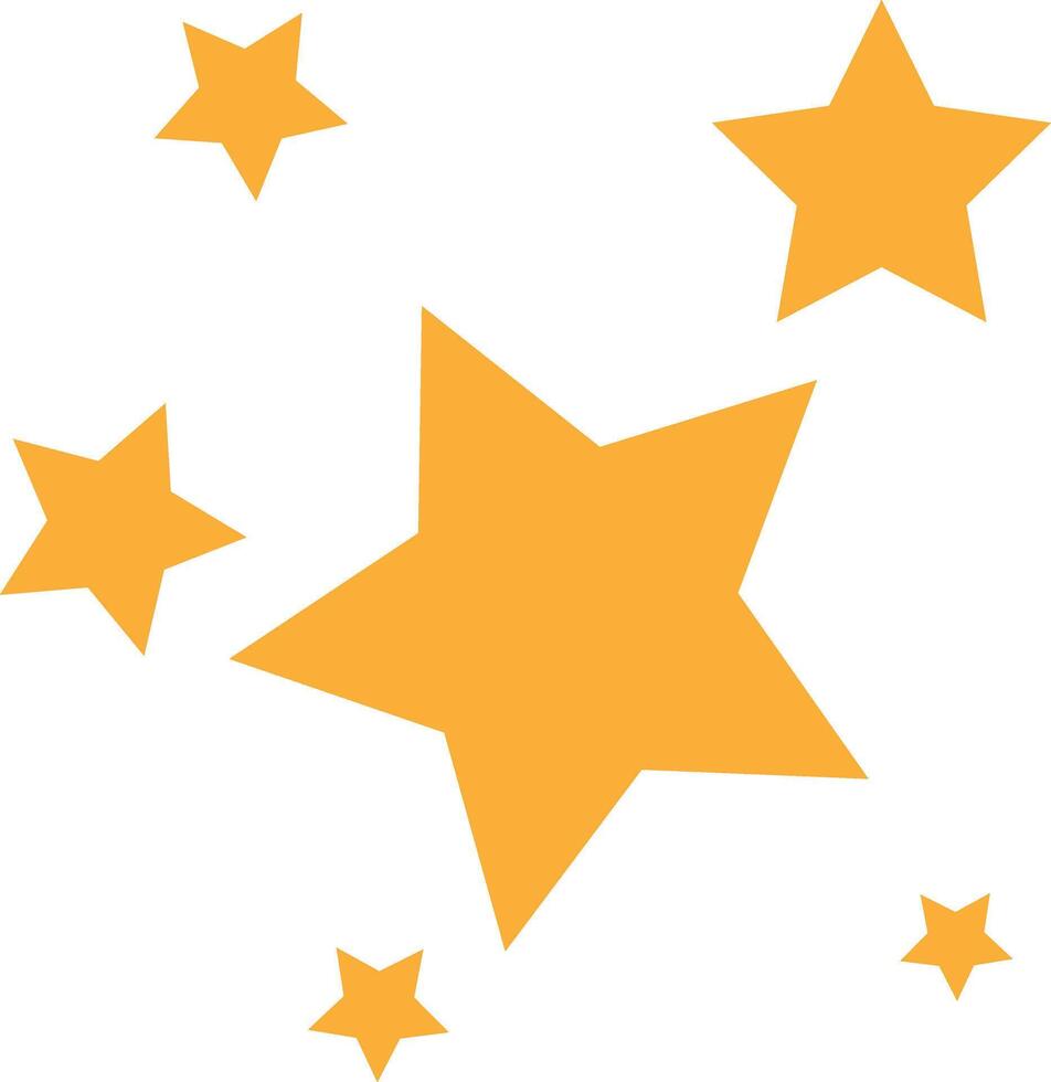 Sparkling Achievment Star Rating vector