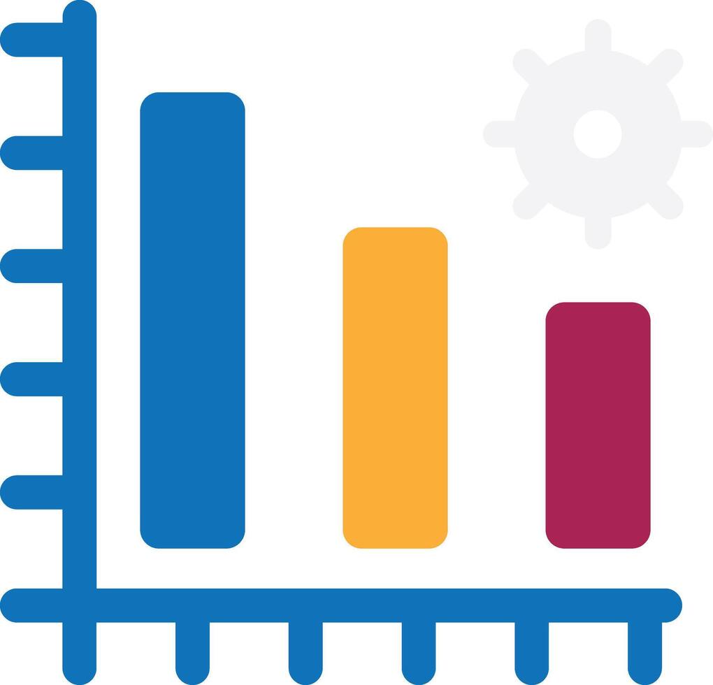 Bar Chart Analytics Control vector