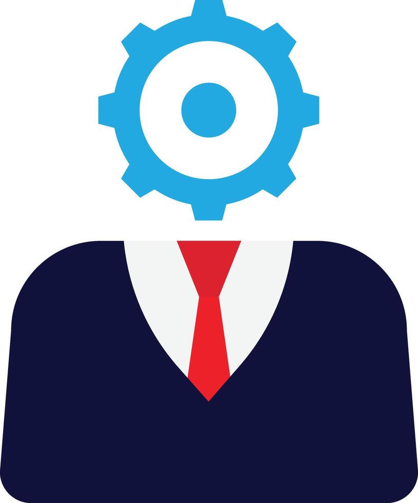 Smart Employee Business Man vector
