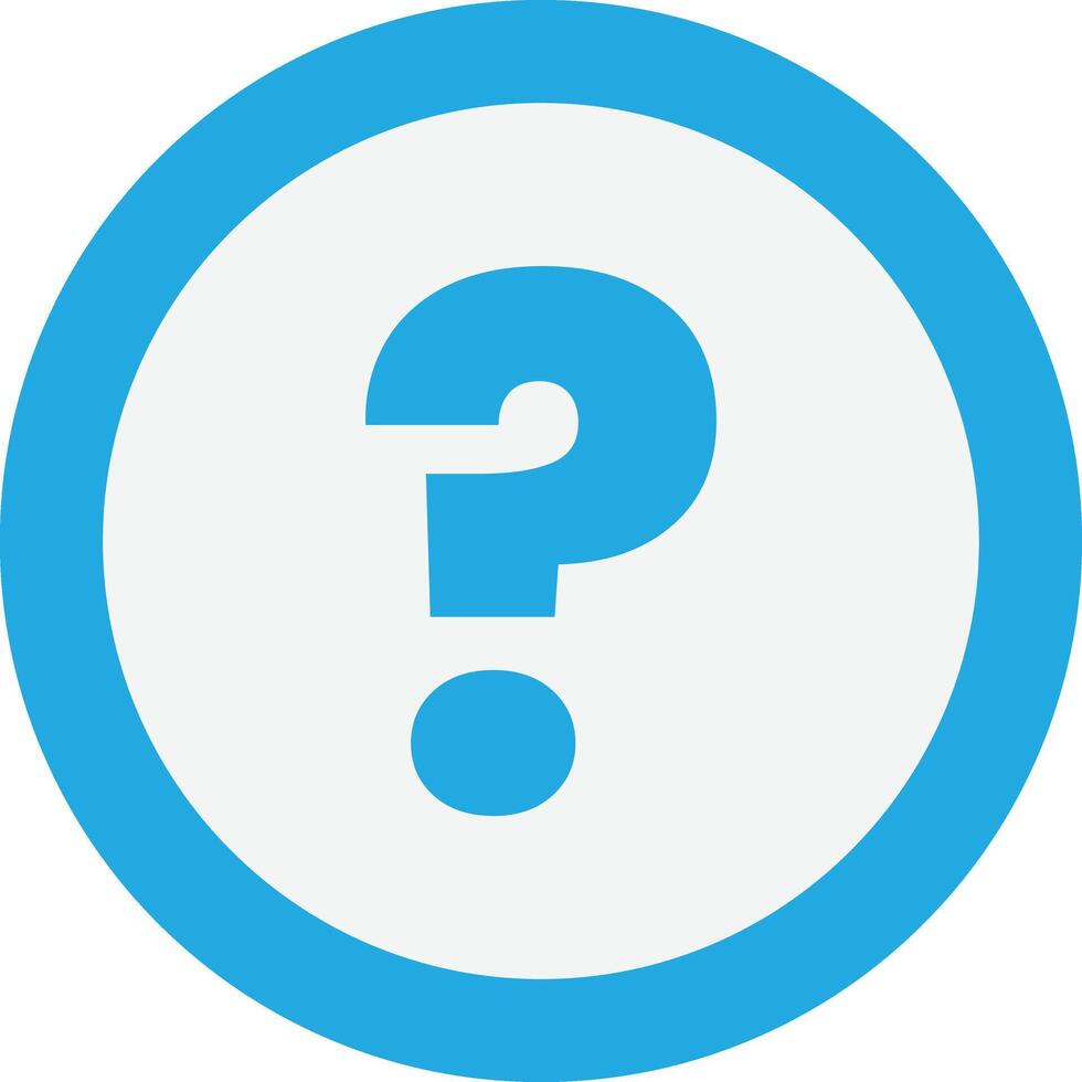Question Help Faq Finance vector
