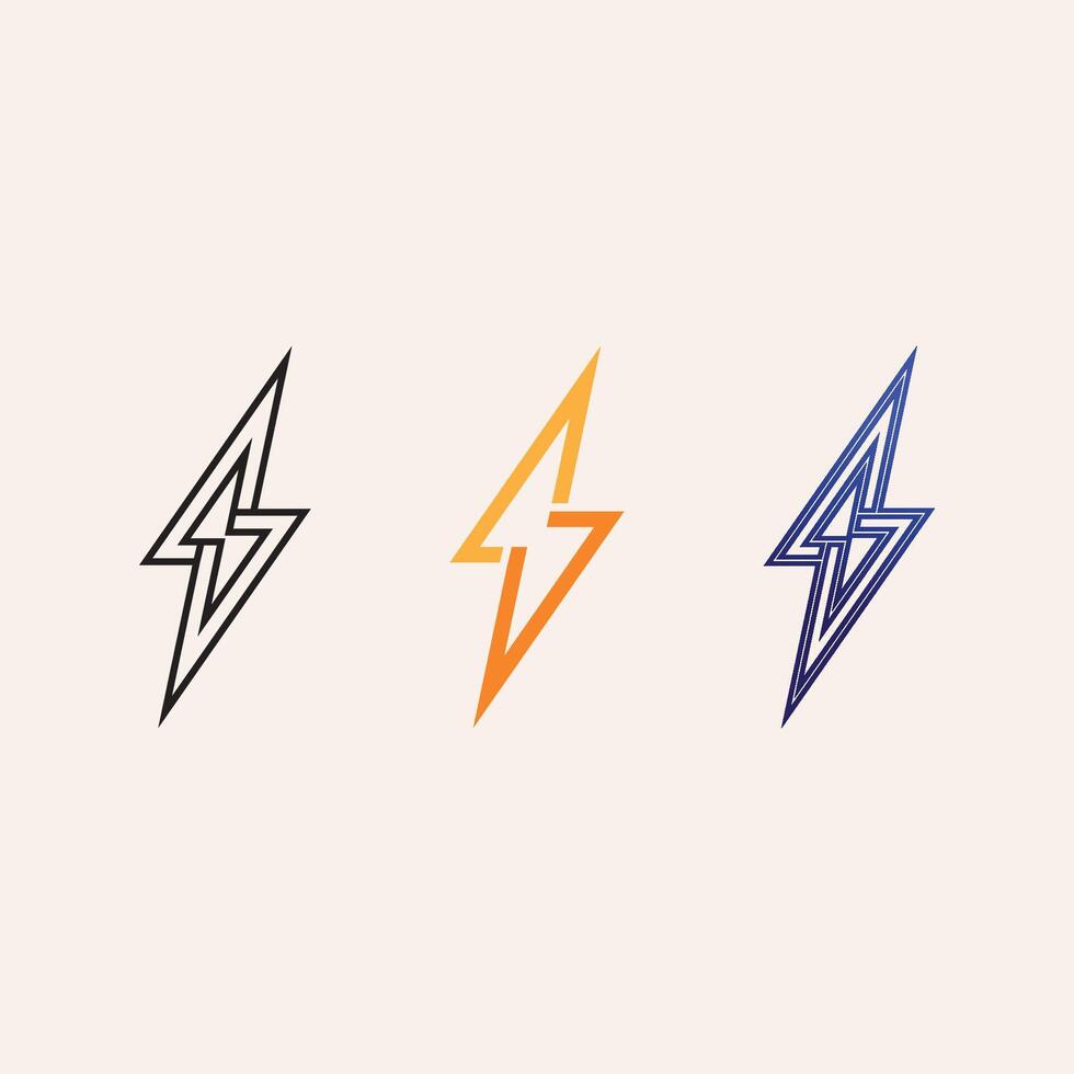 Lightning Speed Logo Design in Style for Electrical Services and Technology Solutions Branding vector
