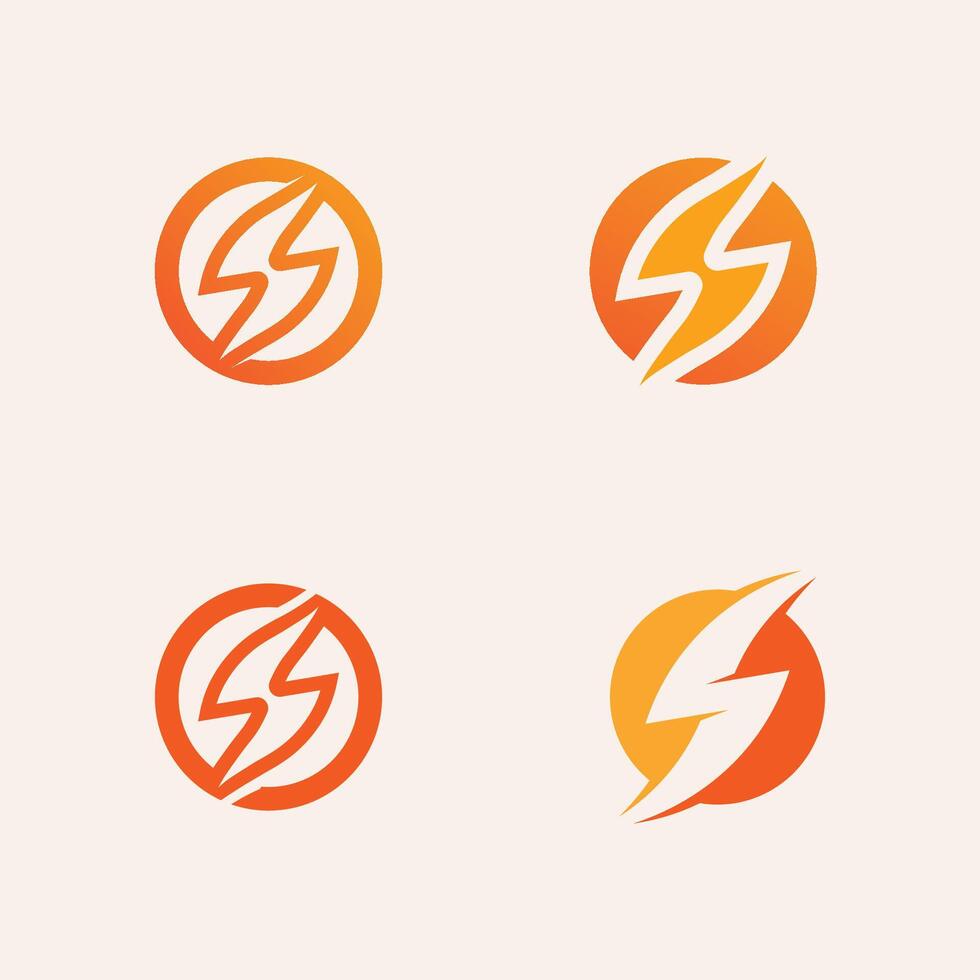 Sharp Lightning Logo with Abstract Electro Style for Digital, Tech, and Energy Company Identity vector