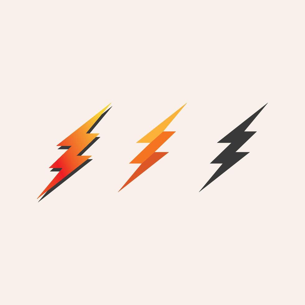 Lightning Strike Logo Concept for Speed Technology and Power Industry Brand Identity Design vector