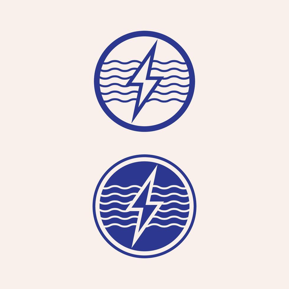 Creative Lightning Flash Logo Design for Energy Solutions, Repair Services and Tech Company vector
