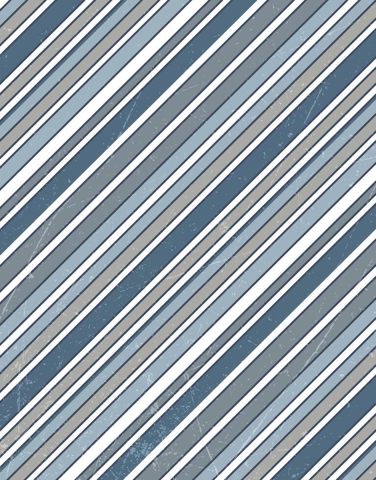 Grunge diagonal stripes in muted tones vector