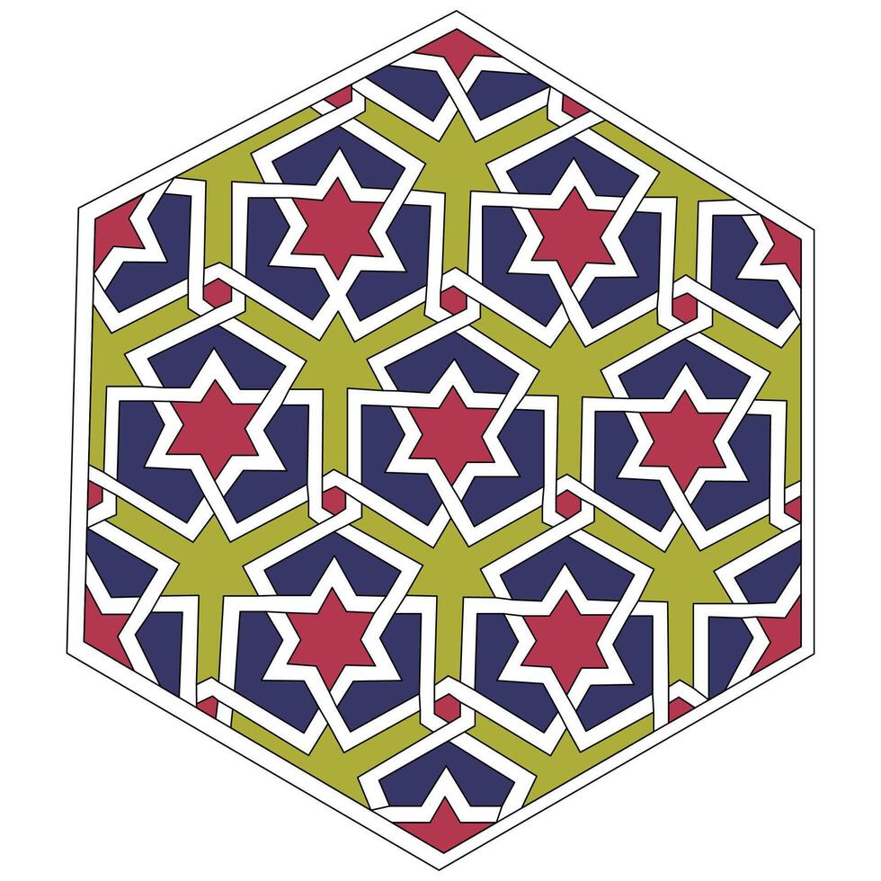 Geometric Pattern design illustration vector