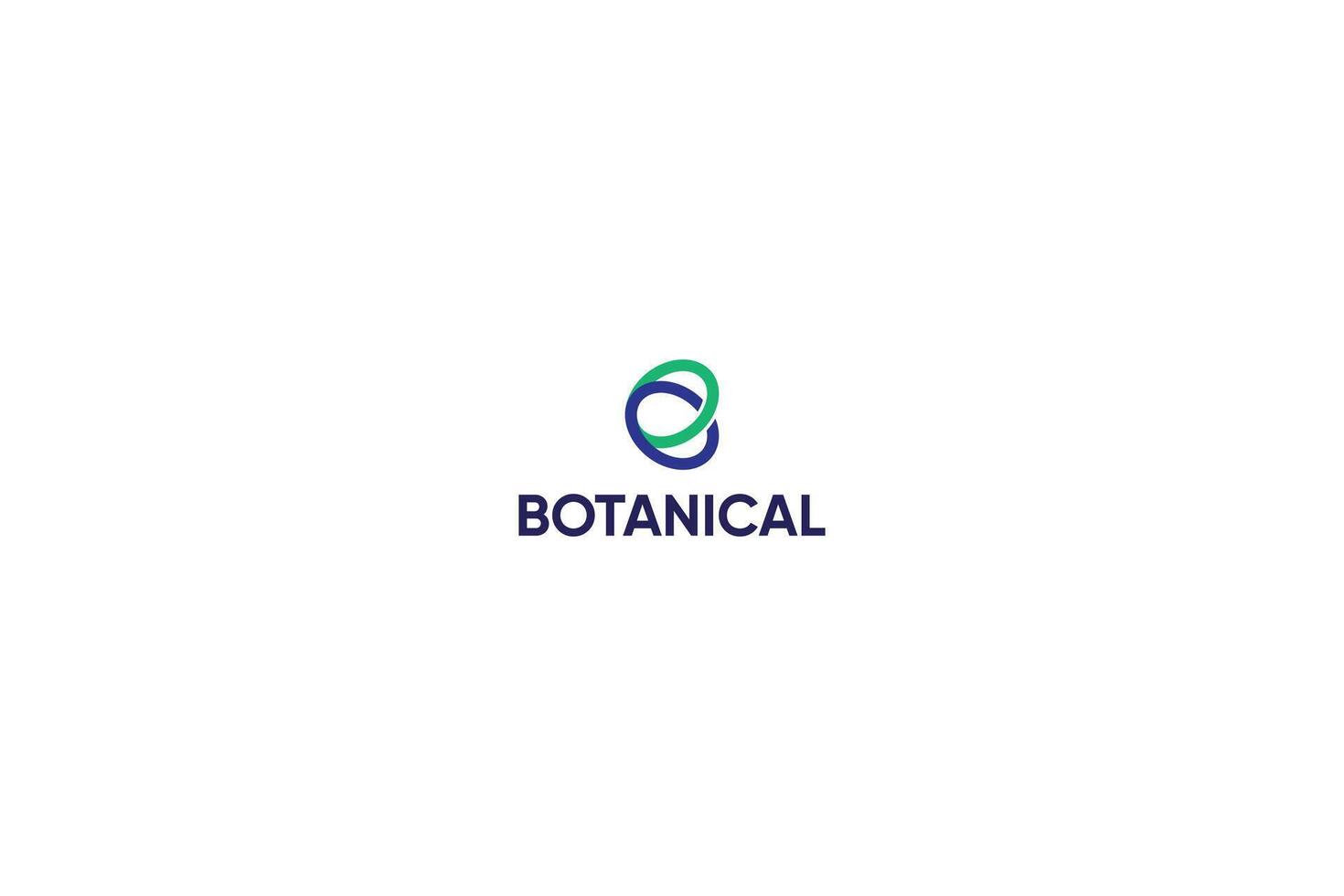 Letter B creative line art floral bond logo vector
