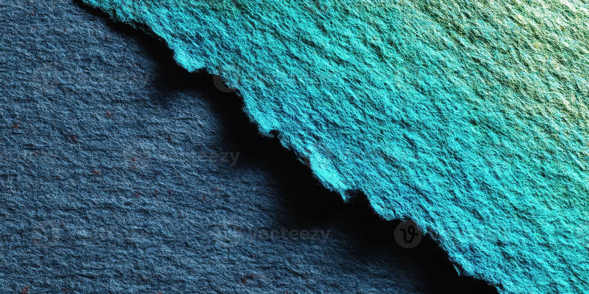 Textured paper with gradient colors creates an abstract art piece in a modern workspace photo