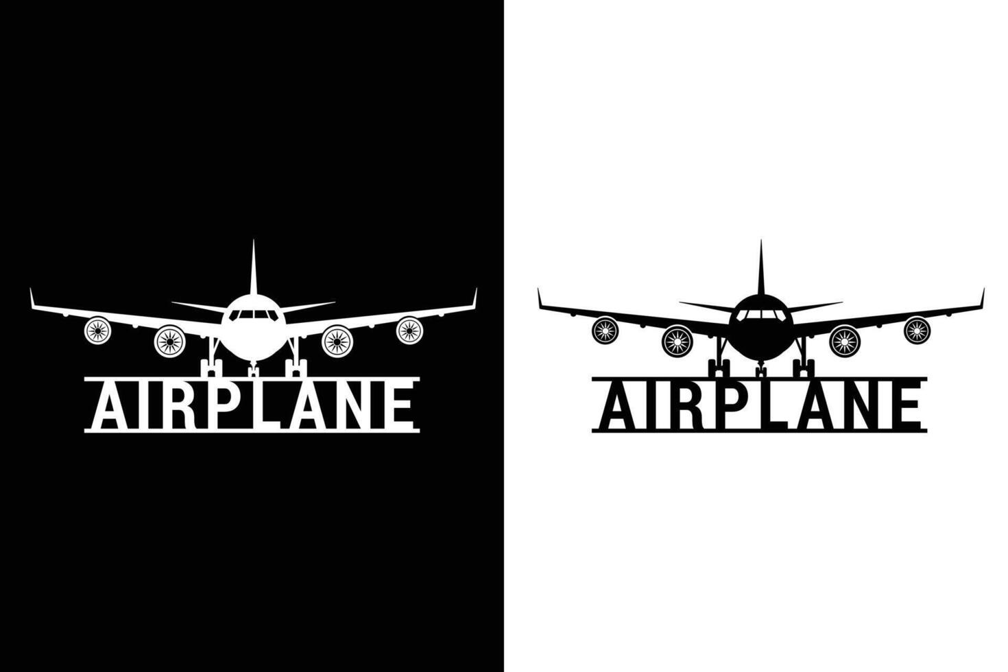 Airplane Logo Design vector