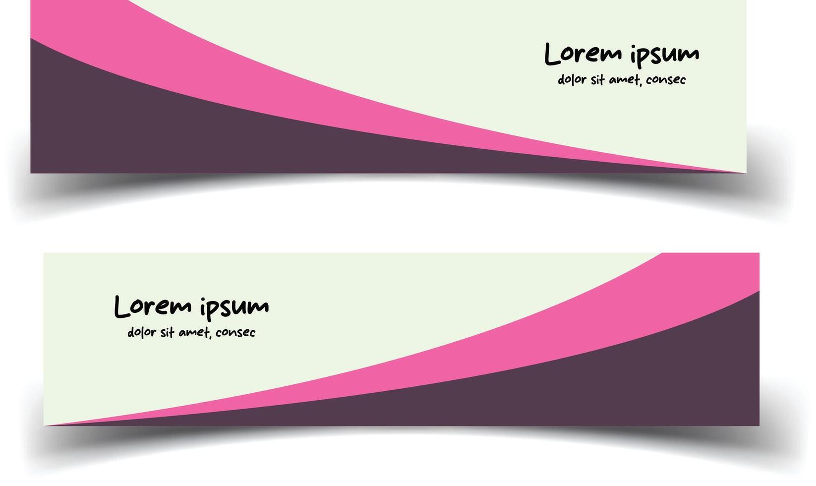 Creative Business Banner Designs That Attract Attention vector