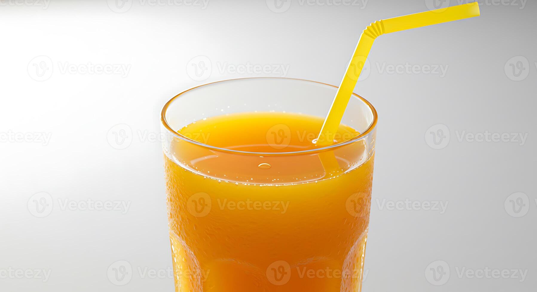 A glass of orange juice photo