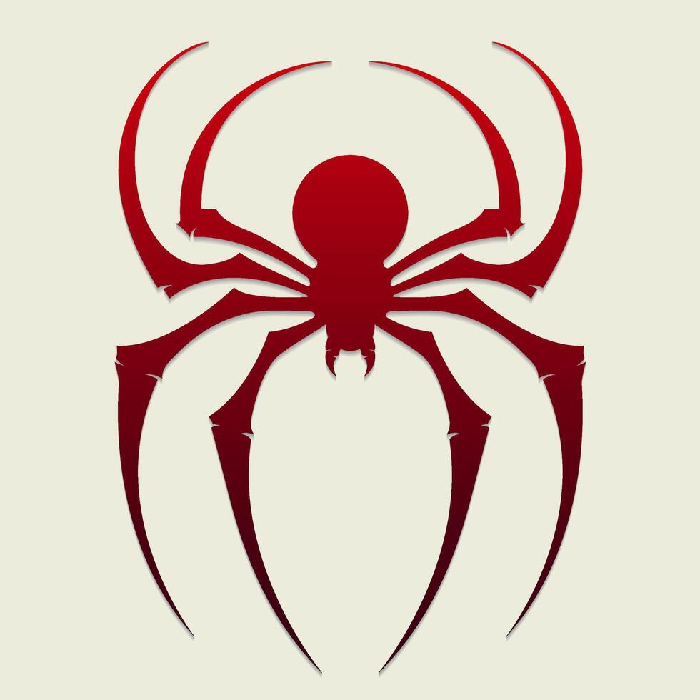 spider logo icon color vector