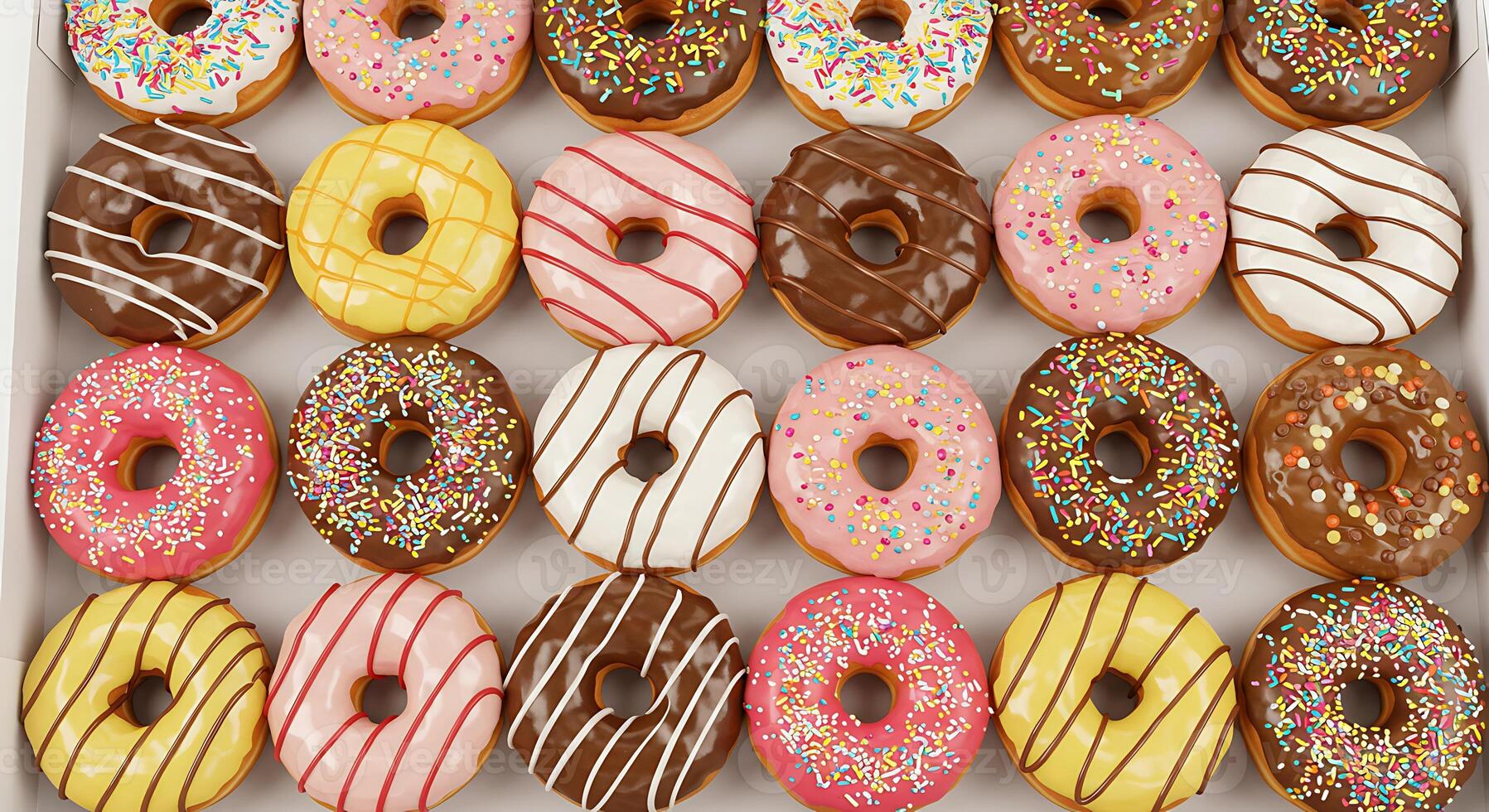 A box of donuts photo