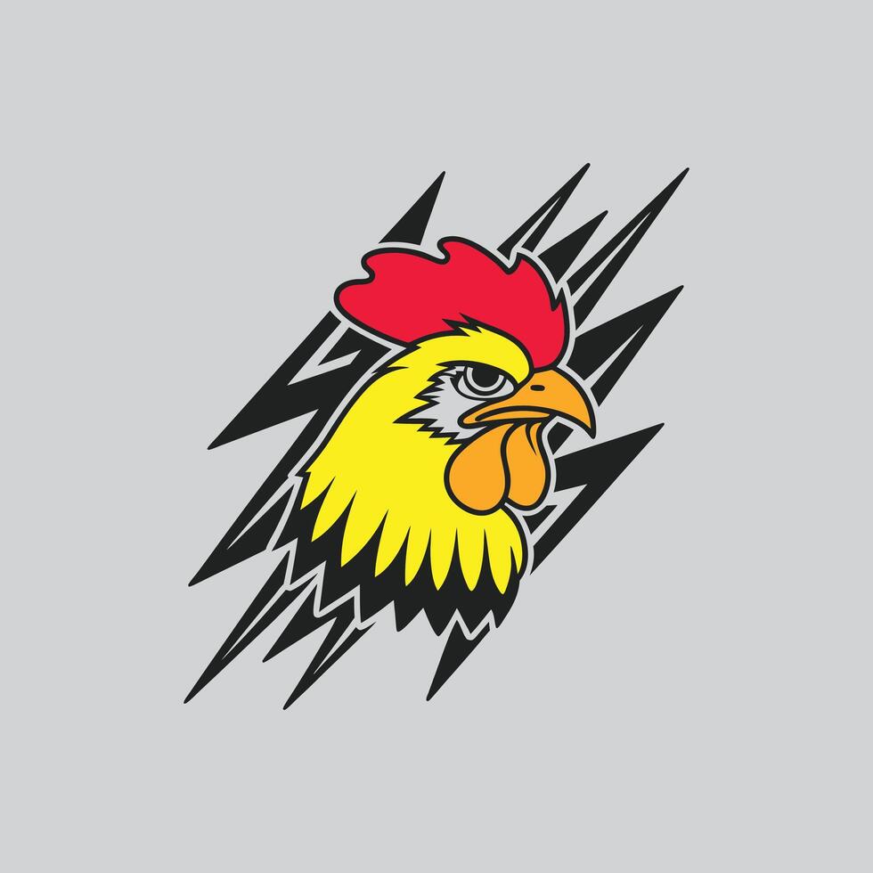 Chicken Graphic for Greeting Cards vector