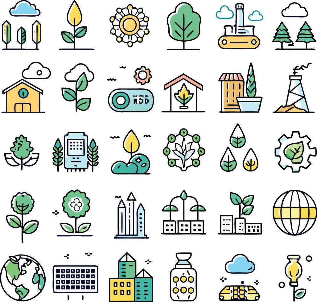 contact icons and social icons, contact icons set business icons set vector