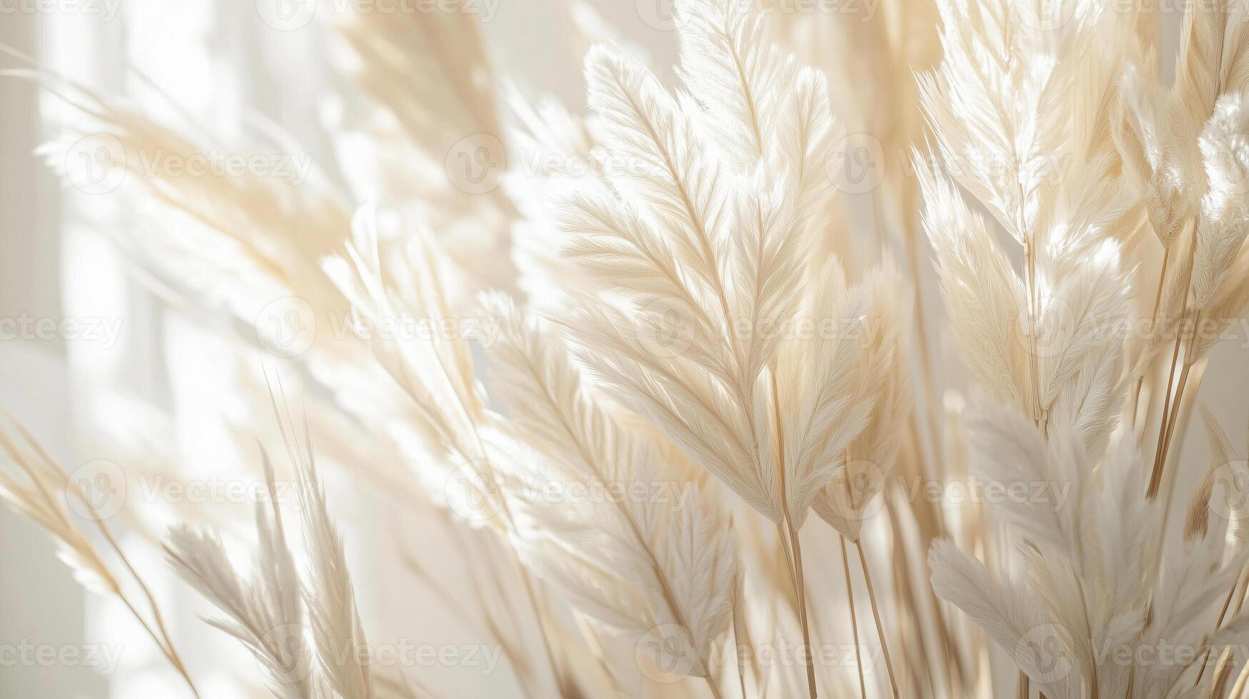 Close-up image of pampas grass photo