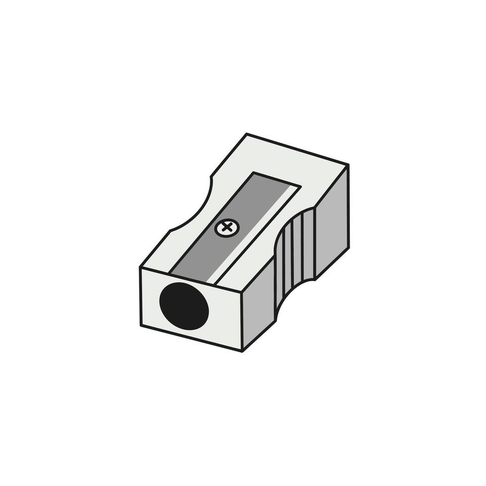 Sharpener logo design vector