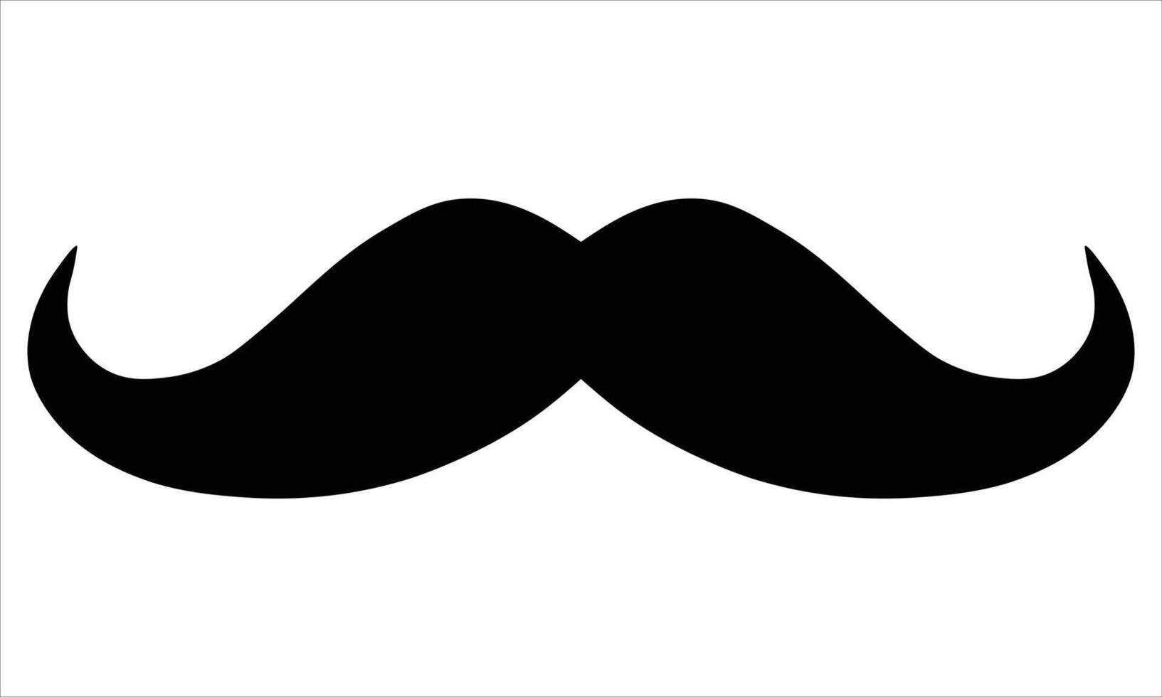 Moustache icon illustration vector