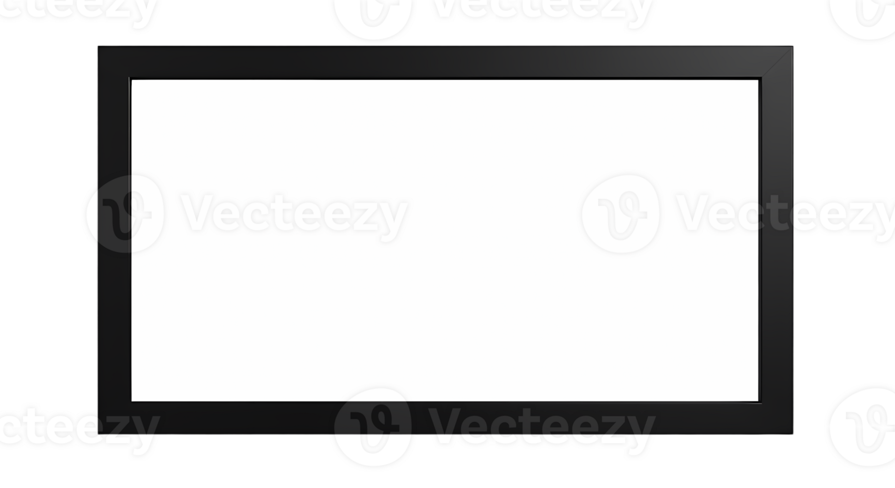 A black square with a white background png