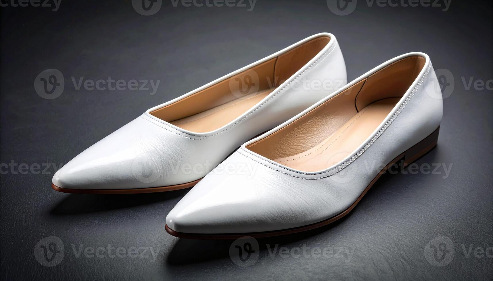 White Japanese Zori-Inspired Sandals Minimalist Mockup photo