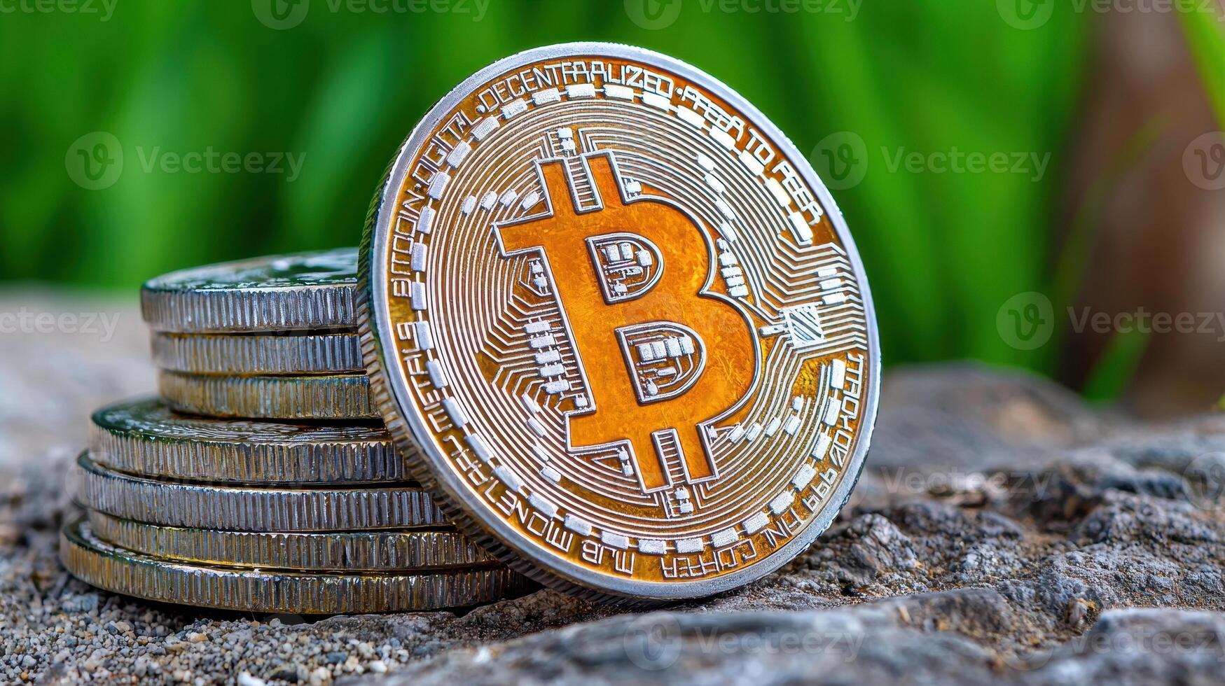 Bitcoin is a cryptocurrency that is used to buy and sell goods and services photo