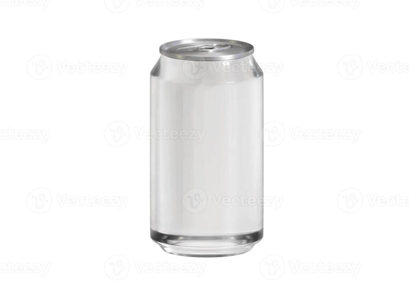 Mockup of transparent aluminum bottle with liquid without logo15 photo