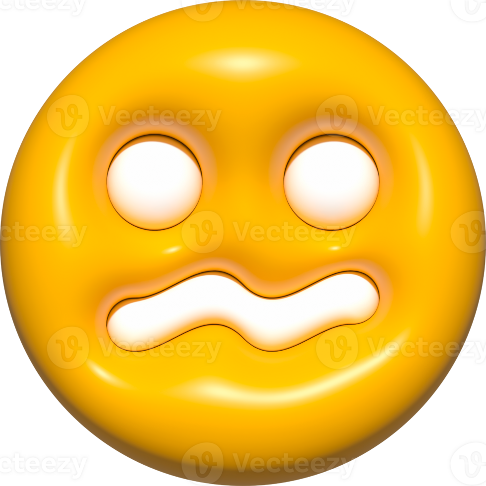 emoji face 3d icons, cute emoji circle face shape png