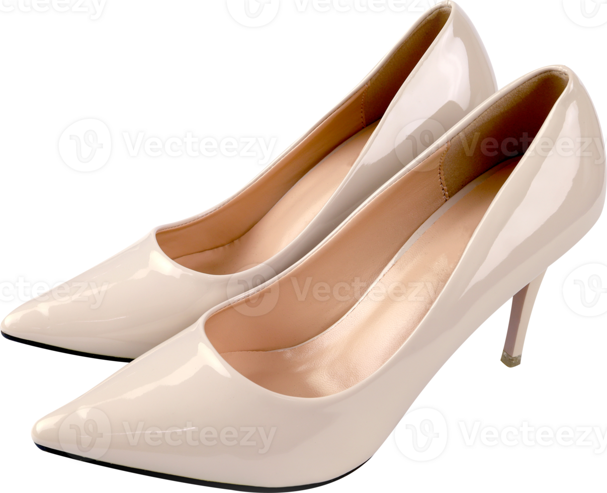 court shoes high-heeled, classic nude court shoes, women's leather platform shoes png