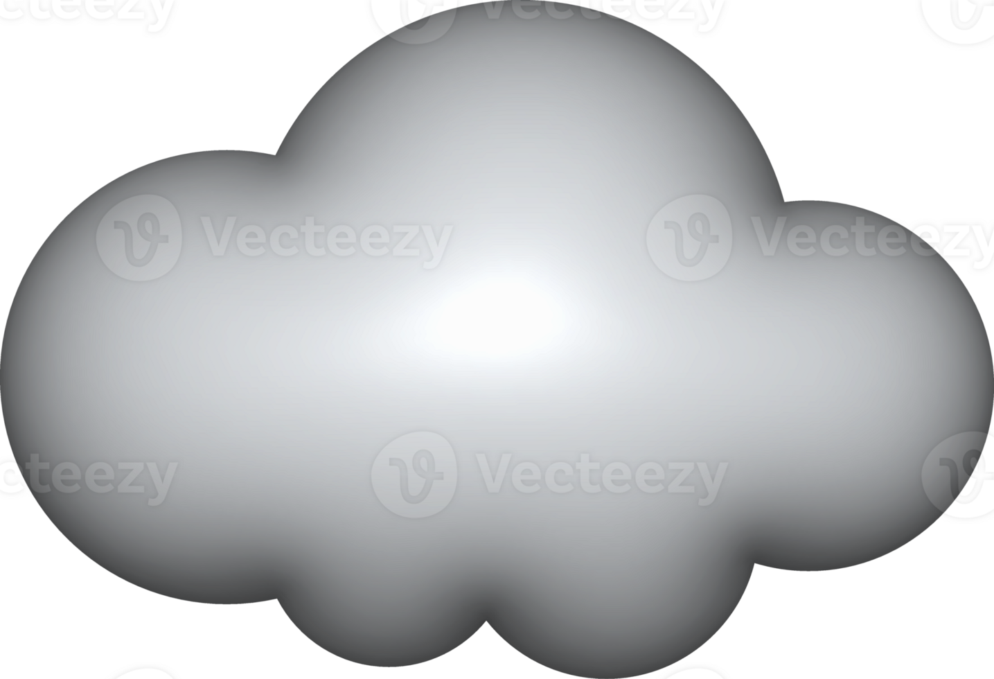 dark cloud shape 3d, clouds icon, emoji cloud for message social png
