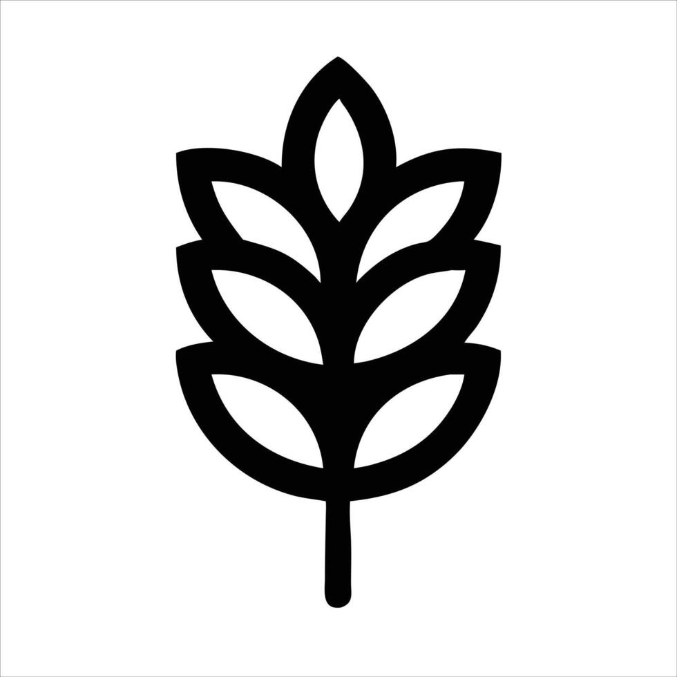 cicon design black and white vector