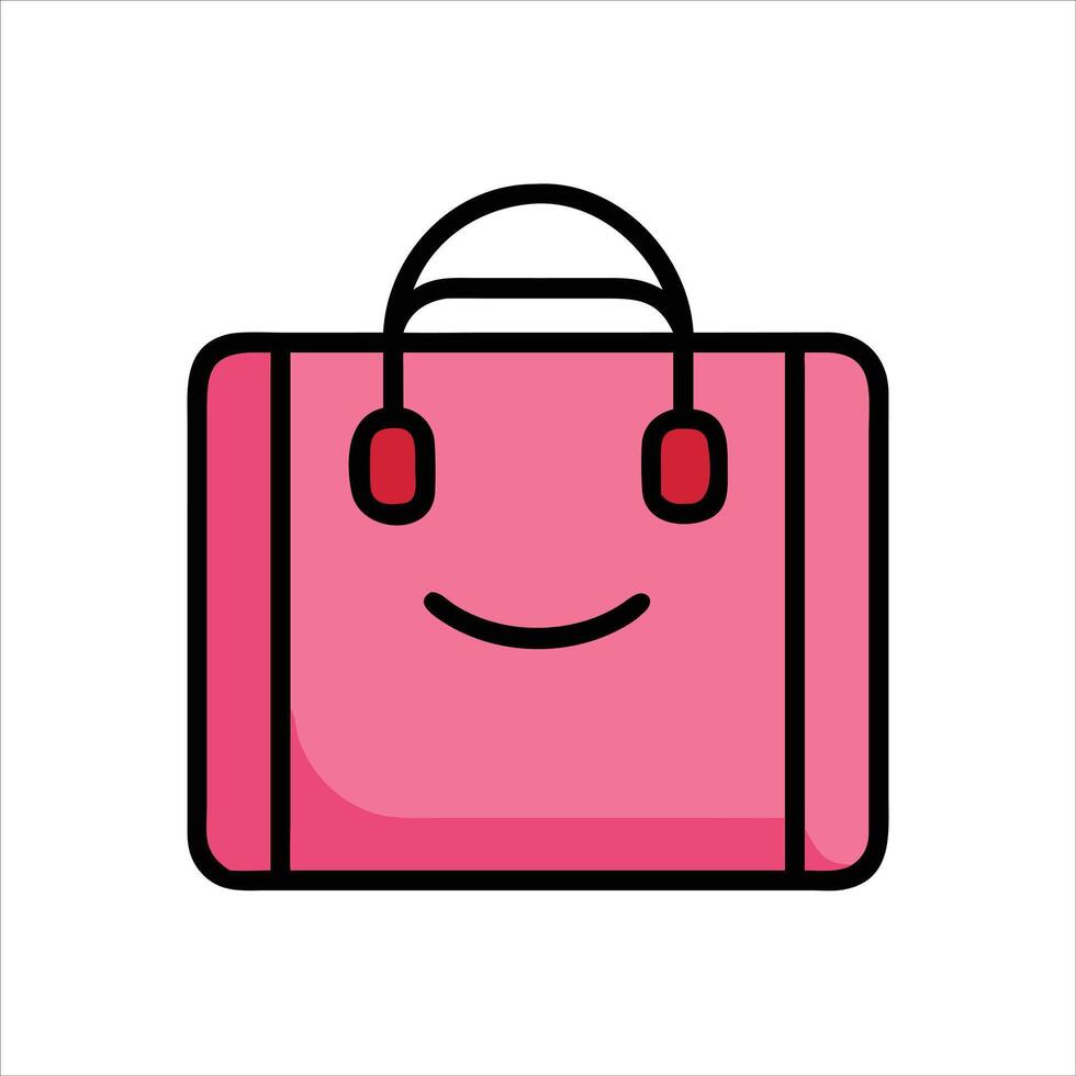 Handbag icon design vector