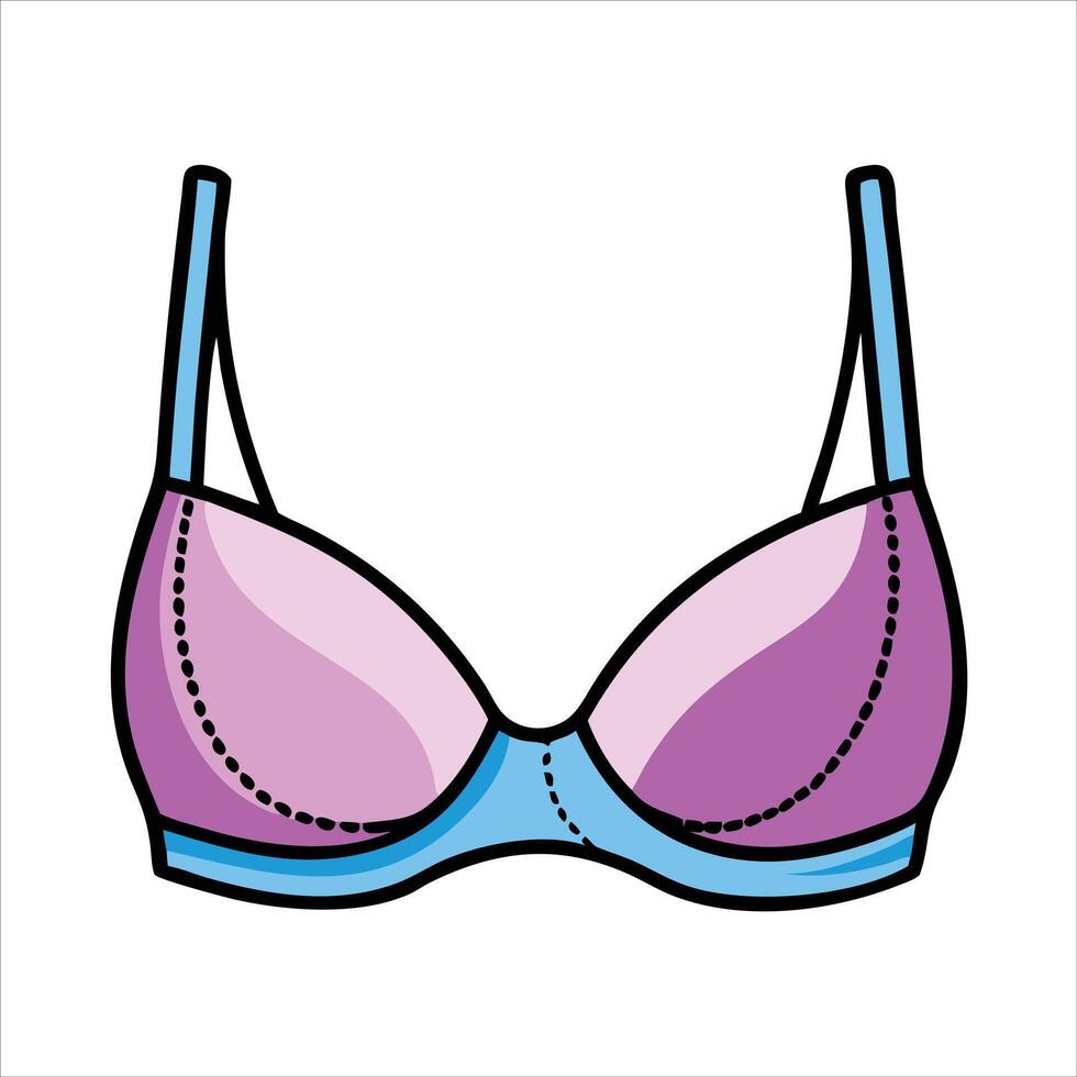 Beautiful design bra vector