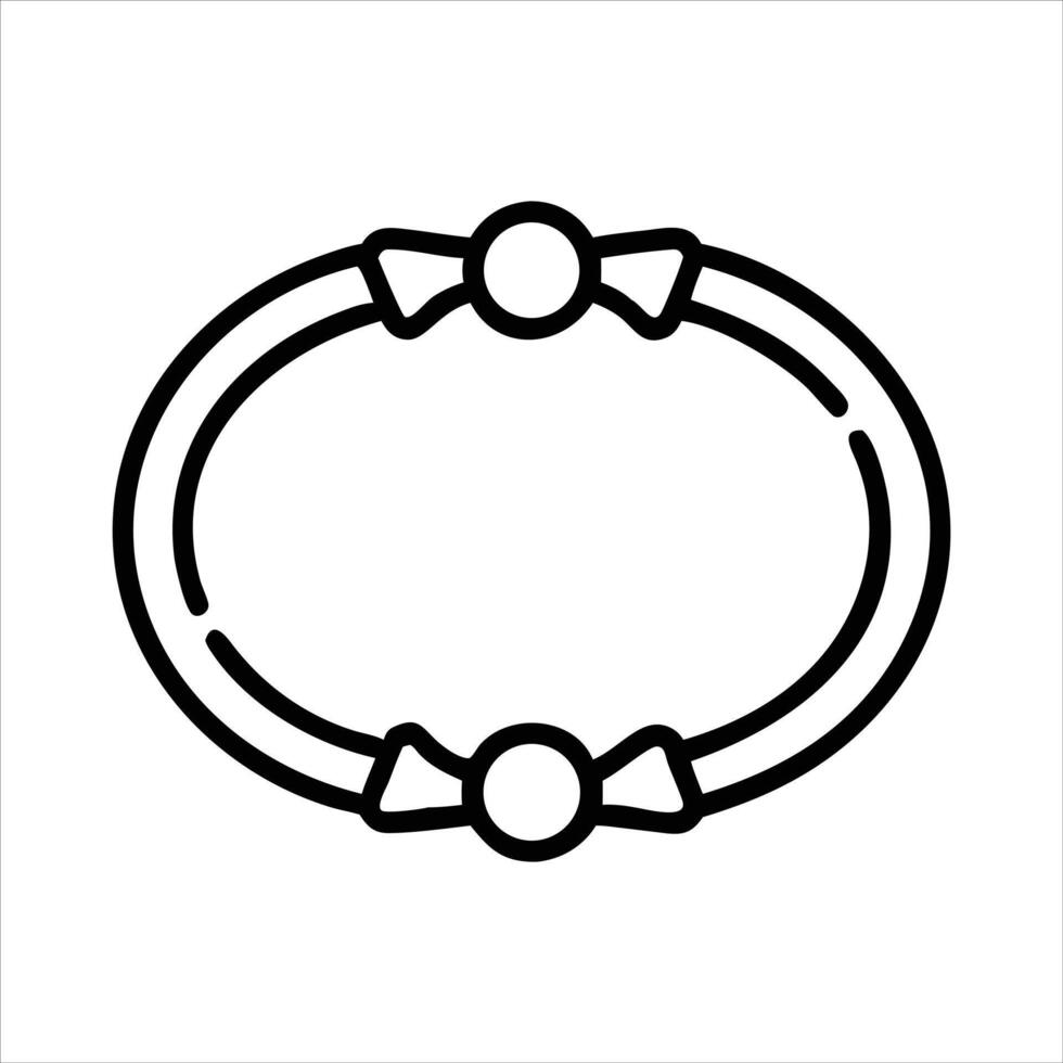 Wrist band icon design vector