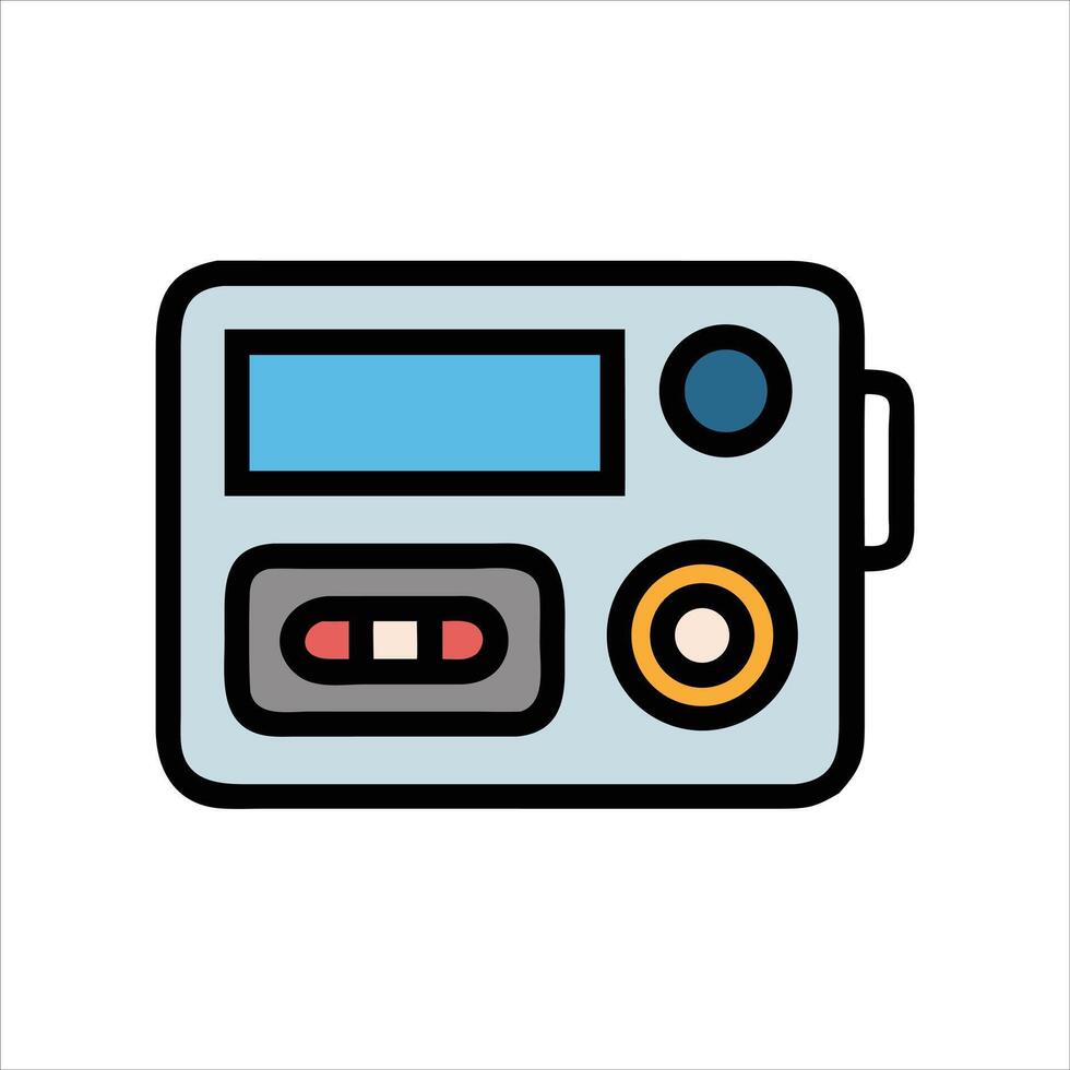 Radio icon design vector