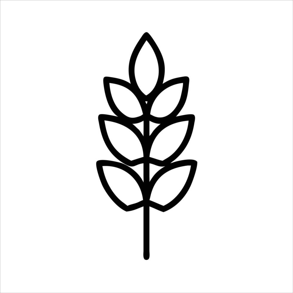 Grain icon concept vector