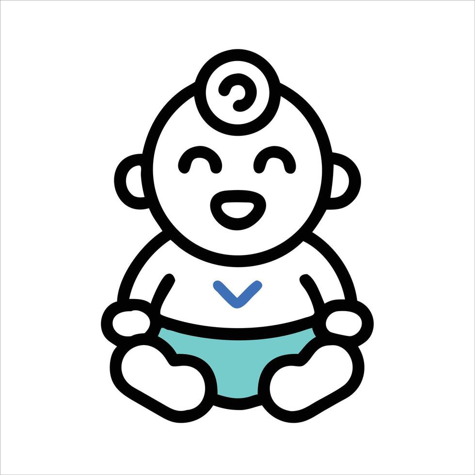 Baby icon design vector