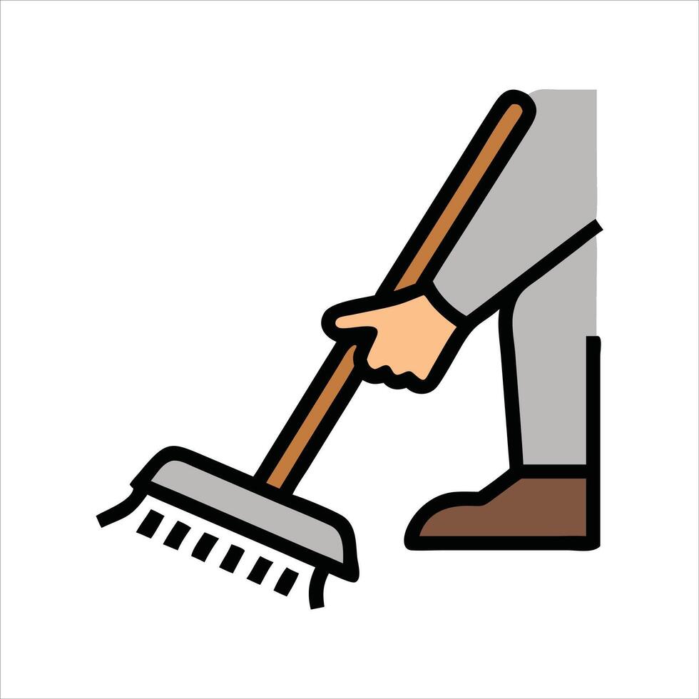 Flat cleaning icon design vector