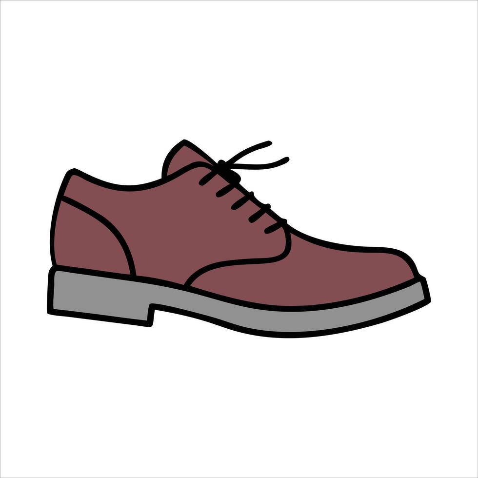 Shoe icon isolated vector