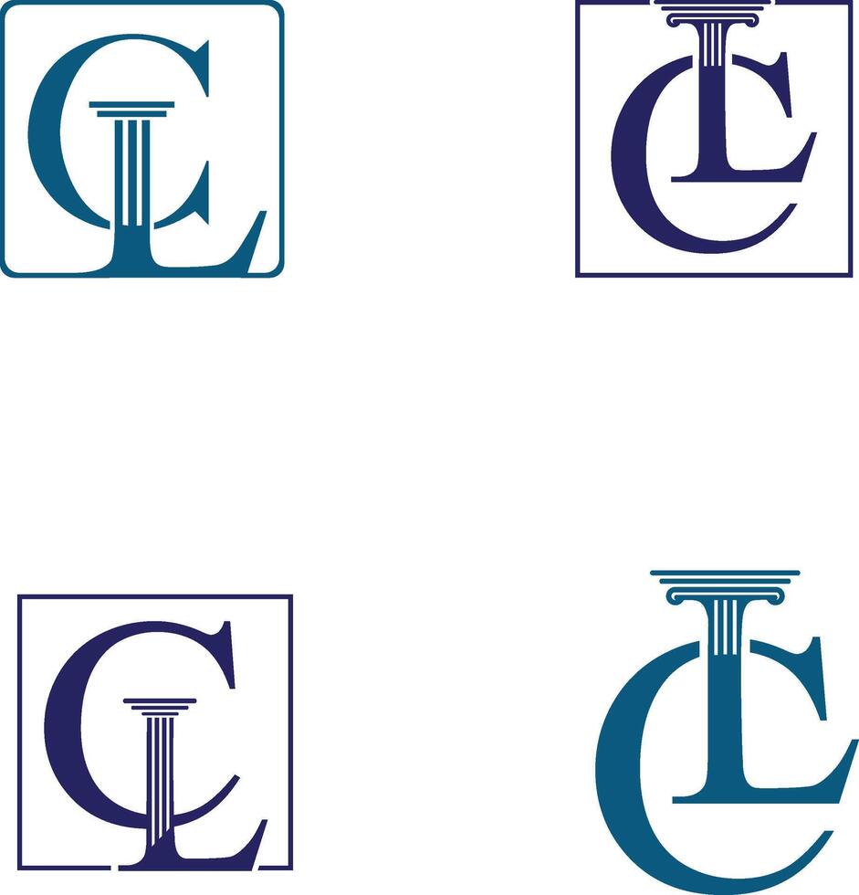 CL law logo vector